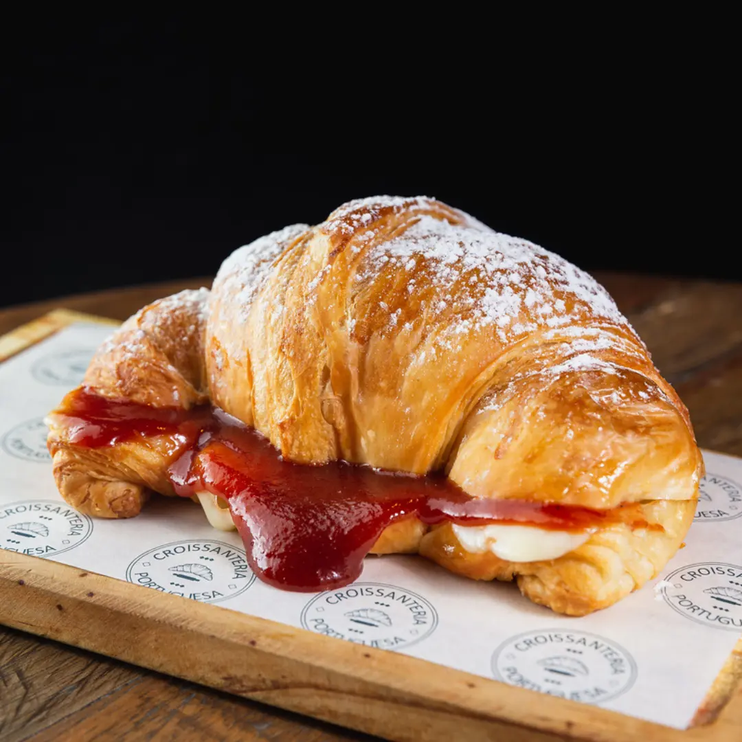 Croissants Doces - Goiabada & Queijo